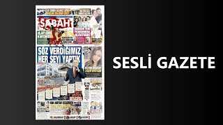 Sabah Gazetesi Haberleri 20 Ağustos Cumartesi 2022 [upl. by Tsirc243]