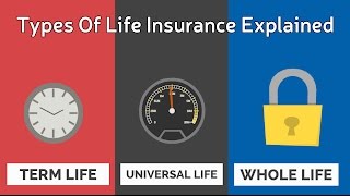 Types Of Life Insurance Explained [upl. by Hjerpe]