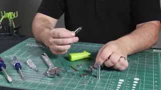 Grex Tritium Series Airbrushes  Full Disassembly and Assembly [upl. by Nivra]