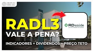 RD SAÚDE  RADL3  VALE A PENA ANÁLISE COMPLETA DA AÇÃO [upl. by Saduj]