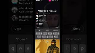 Mbox sold his soul mbox shorts short trending youtube youtubeshorts viralvideo [upl. by Dahcir]