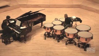 Bach Toccata and Fugue BWV 565 arranged for timpani and piano by Randy Max [upl. by Manlove]