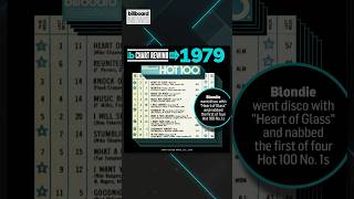 Blondie Hit 1st No1 On Hot 100 W quotHeart Of Glassquot In 1979  Chart Rewind  Billboard News Shorts [upl. by Einnalem287]