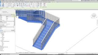 Revit Stairs and Railings [upl. by Leod]