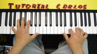 Que tu espiritu Descienda Emir Sensini  Tutorial Piano Carlos [upl. by Orwin293]