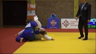 women judo osaekomi 161 [upl. by Ynnavoig105]