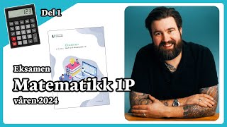 Eksamen matematikk 1P våren 2024 del 1 [upl. by Dorothee902]