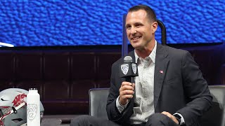 Jake Dickert Press Conference  2023 Pac12 Football Media Day  Washington State [upl. by Tabbatha]