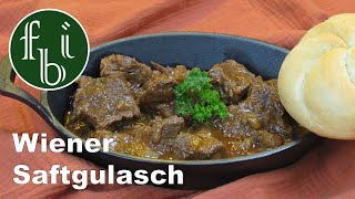 Gulasch nach Art eines Wiener Saftgulasch [upl. by Thorr]