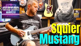 Modifying a Squier Bullet Mustang HH [upl. by Boni528]