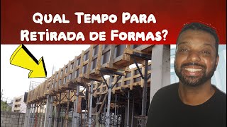 Tempo Ideal para Retirar Fôrmas de Viga de Concreto  Inspeção de Obras [upl. by Koffman]