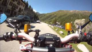 Ducati Streetfighter S Bernina pass [upl. by Nylodam]