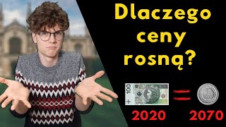 INFLACJA  Dlaczego ceny w Polsce rosną  Cała prawda o drukowaniu pieniędzy [upl. by Sirej]