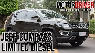 Jeep Compass Diesel  Potente e econômico [upl. by Adner991]