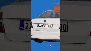 Irish Car Reg Plates  NCT Number Plates Online [upl. by Aicnilav]