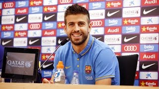 Roda de premsa de Gerard Piqué 18052016 [upl. by Sellihca]