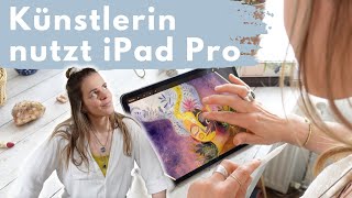 Wie ich als Künstlerin mein iPad nutze  Skizzen zeichnen Grafiken amp Illustrationen erstellen [upl. by Ykceb]