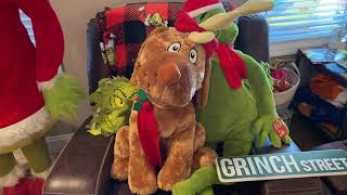 Grinch LifeSize Animated Max by Gemmy  New for 2021 [upl. by Booze]