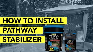 How To Install Gator Stone Bond XP Pathway Stabilizer [upl. by Aisaim]