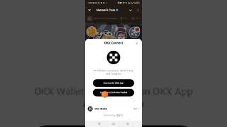 Connect Okx Wallet to Memefi Bot Full Details And Earn 26 Million Coin with 25 Sui Coin How is [upl. by Ahseal417]