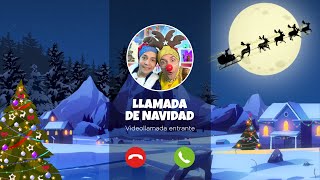 🎄📞 Videollamada con el Reno y Duende Navideño Con Los Mellis Kids 🦌✨ [upl. by Si]