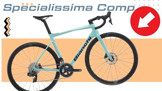 BIANCHI SPECIALISSIMA COMP 2024 SRAM Rival Etap  Beautiful Italian Design Like Ferrari Roma [upl. by Aramois832]