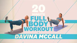 20 Minute Davina McCall Workout  Cardio amp Strength [upl. by Ogilvy]