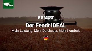 Fendt Mähdrescher  Der Fendt IDEAL  Mehr Leistung Mehr Durchsatz Mehr Komfort  Fendt [upl. by Ynohtnaleahcim]