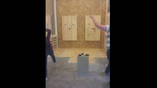 Bad Axe Throwing in Surrey BC [upl. by Marguerite]