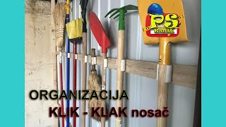 Kako organizovati bastenski alat uz klik klak nosač  Uradi sam [upl. by Naicad]