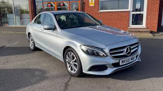 MercedesBenz CCLASS 16 C200 D SPORT 4dr 136 BHP [upl. by Eirdua894]