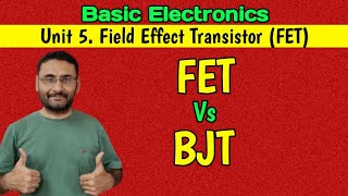 FET vs BJT Comparision Basic Electronics [upl. by Nesbitt]