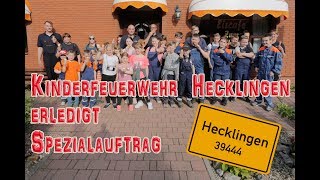 Spezialauftrag der Kinder und Jugendfeuerwehr Hecklingen [upl. by Flo]