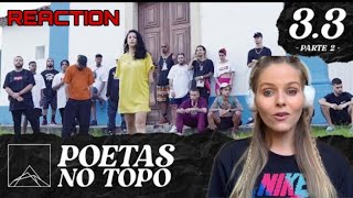 Poetas no Topo 33  PART 2  REACTION DANI ROCHA [upl. by Peer470]