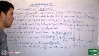 Thermodynamique 1 outils mathématiques Exercice4 part1 [upl. by Hplodur]