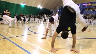 Mestre Edan e CM Guaxini Big Capoeira Meeting 2016 Moscow CDO [upl. by Sontag]