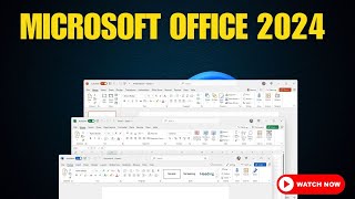 Microsoft Office 2024  Now Available for Mac and PC [upl. by Yobybab]