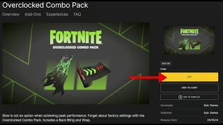 How to Get the FREE Overclocked Combo Pack in FORTNITE [upl. by Vershen420]