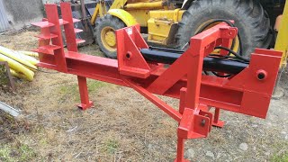 Homemade Log Splitter Build [upl. by Ermanno254]