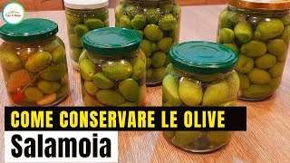 OLIVE IN SALAMOIA  RICETTA SEMPLICE FATTA IN CASA [upl. by Samella]