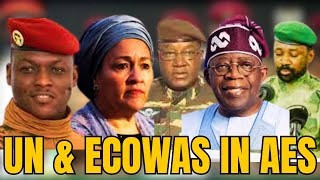 UN and ECOWAS Chasing Down AES Members to Rejoin ECOWAS [upl. by Thorfinn]