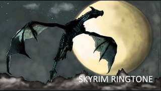 Skyrim Ringtone  Dragonborn [upl. by Chyou]