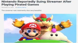 Nintendo Sued The Dumbest Streamer Ever [upl. by Nolat]