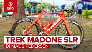 La Trek Madone di Mads Pedersen  Biciclette dei professionisti [upl. by Assirual619]