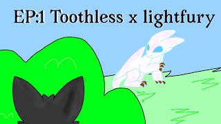 Toothless x light fury 1 new [upl. by Ilyssa]