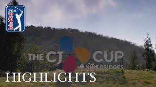 Highlights  Round 1  THE CJ CUP 2018 [upl. by Clippard]