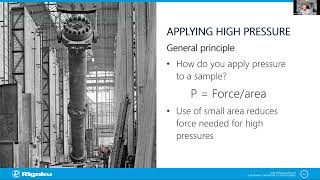 Rigaku High Pressure Workshop Introduction to HighPressure Crystallography [upl. by Assillim]