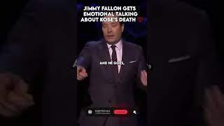 Jimmy Fallon Gets EMOTIONAL Talking About Kobe Bryants DEATH💔 Part 3 shorts kobebryant nba [upl. by Okimuk]