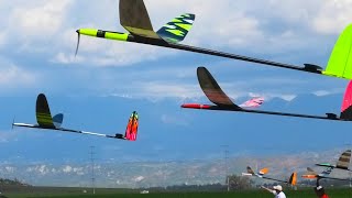 One day F5J RC glider contest Perris California March 2024 [upl. by Natika567]