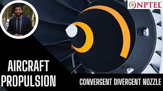 Convergent Divergent Nozzle  Aircraft Propulsion [upl. by Strickman]